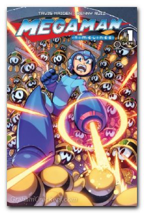 Mega Man Timelines #1 (2025) cover b sommariva variant