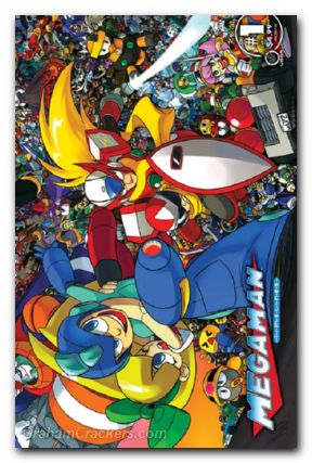 Mega Man Timelines #1 (2025) cover d dickman wraparound variant