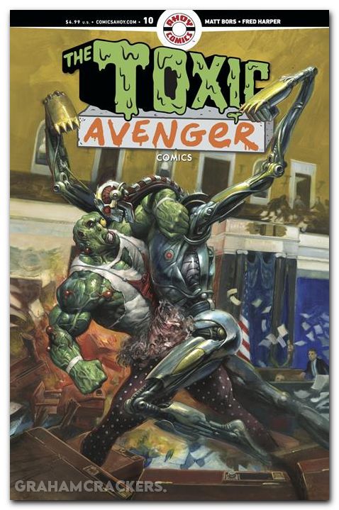 Toxic Avenger #10 (2025) cover a