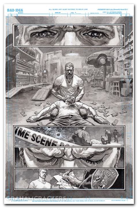 Olympus Saga Megalith #1 (2026) cover j larosa original art edition 7 variant
