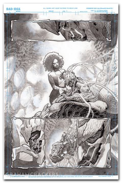 Olympus Saga Megalith #1 (2026) cover k larosa original art edition 8 variant