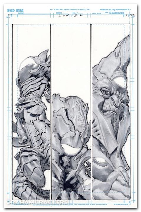 Olympus Saga Megalith #1 (2026) cover v larosa original art edition 19 variant