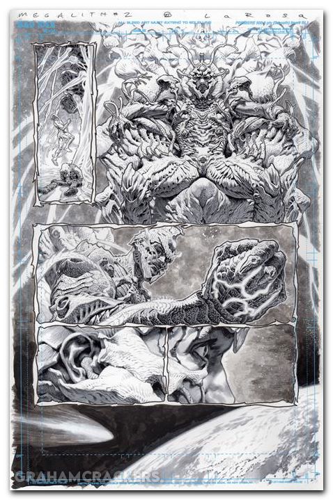 Olympus Saga Megalith #1 (2026) cover zf larosa original art edition 29 variant