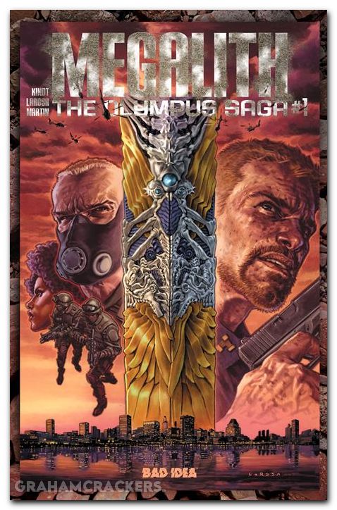 Olympus Saga Megalith #1 (2026) cover zl larosa meteorite variant