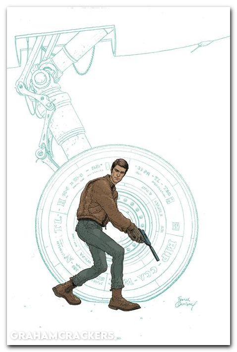 Warbird #0 (2026) cover b quitely b&w variant