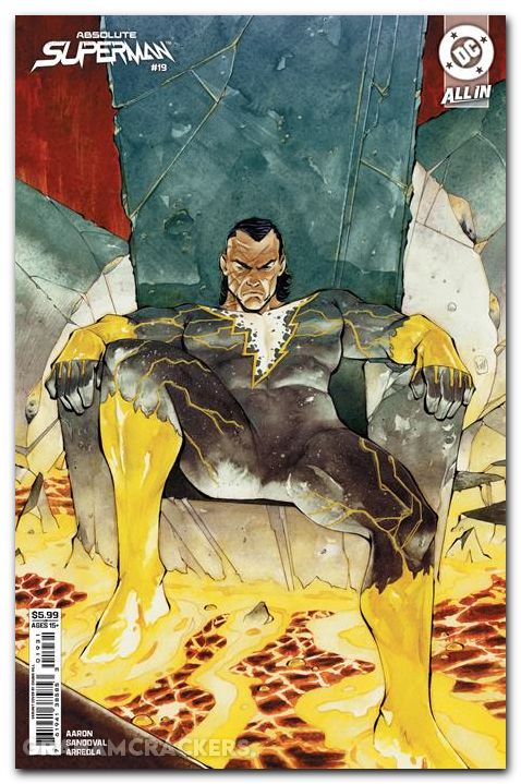 Absolute Superman #19 (2024) cover c hill variant