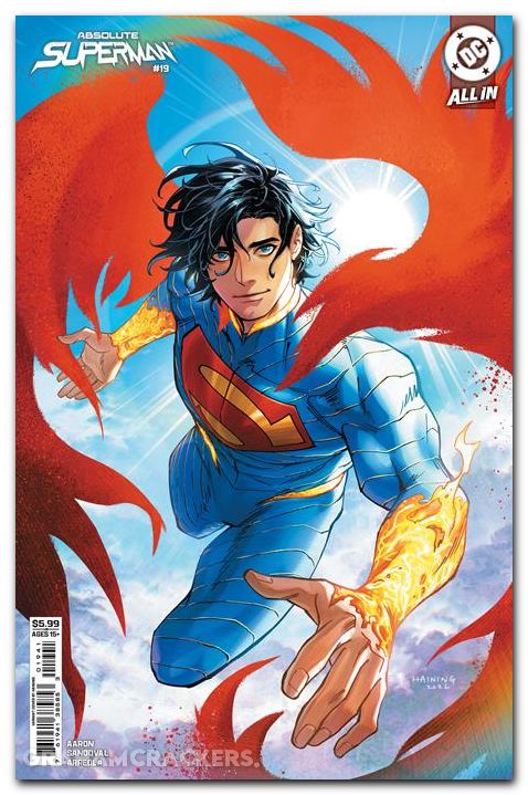 Absolute Superman #19 (2024) cover d haining variant