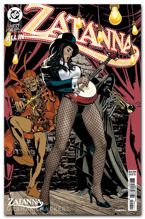 Zatanna #2 (2026) cover d hughes variant