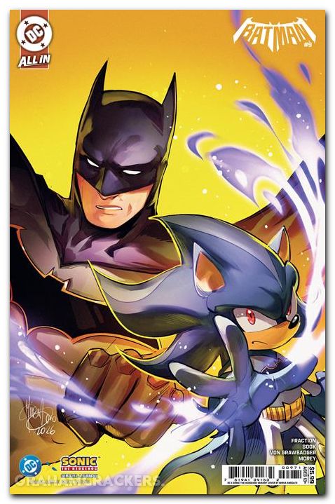 DC X SONIC VARIANTS | Graham Crackers Comics