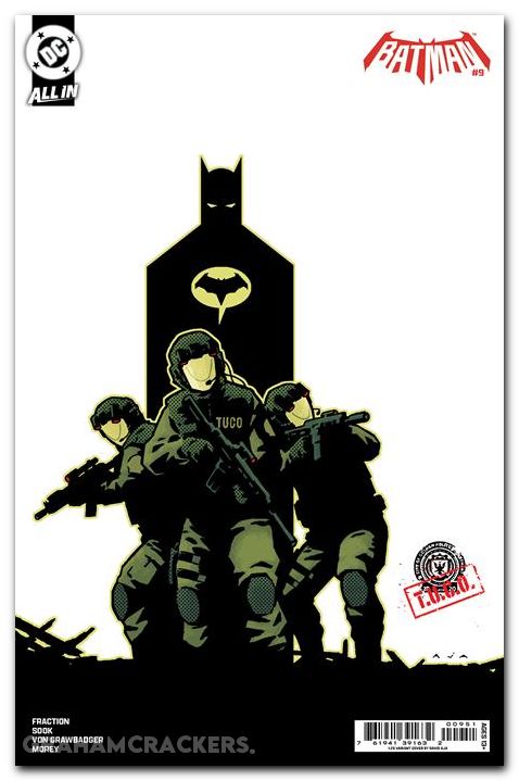 Batman #9 (2025) cover h aja variant