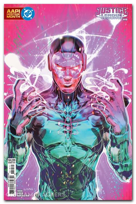 Justice League Unlimited #19 (2024) cover g giang aapi heritage month varaint