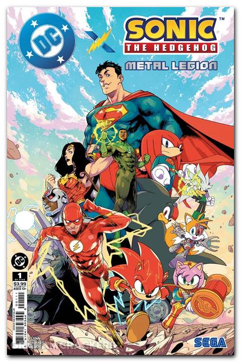 DC X Sonic The Hedgehog