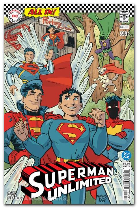 Superman Unlimited #13 (2025) cover e marques variant