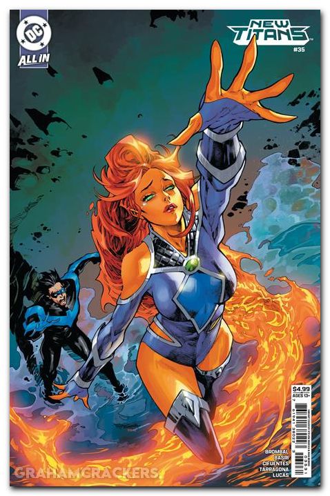 New Titans #35 (2023) cover c segovia variant