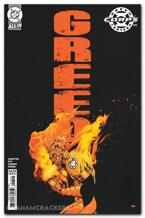 Green Lantern Corps #16 (2025) cover b fornes variant