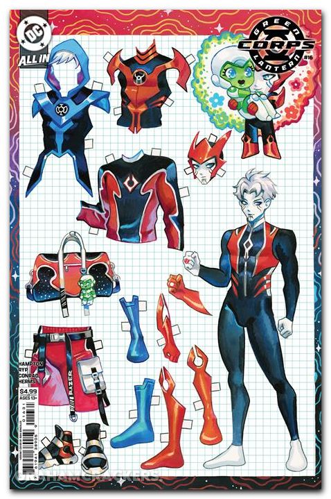 Green Lantern Corps #16 (2025) cover c gonzales variant