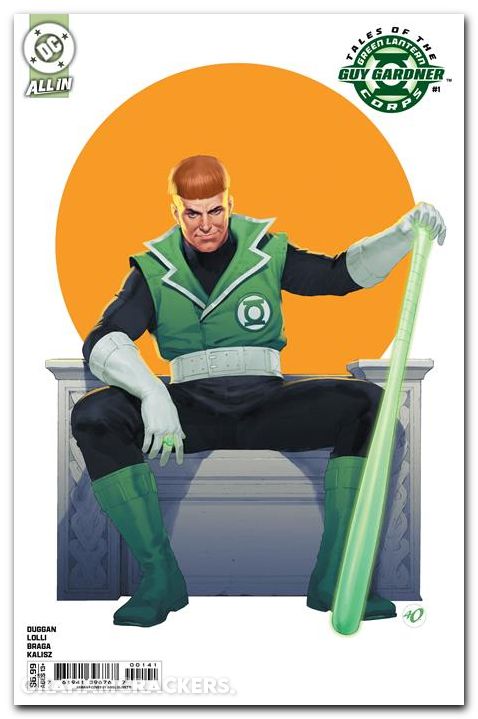 Tales Of The Green Lantern Corps Guy Gardner #1 (2026) cover d olivetti variant