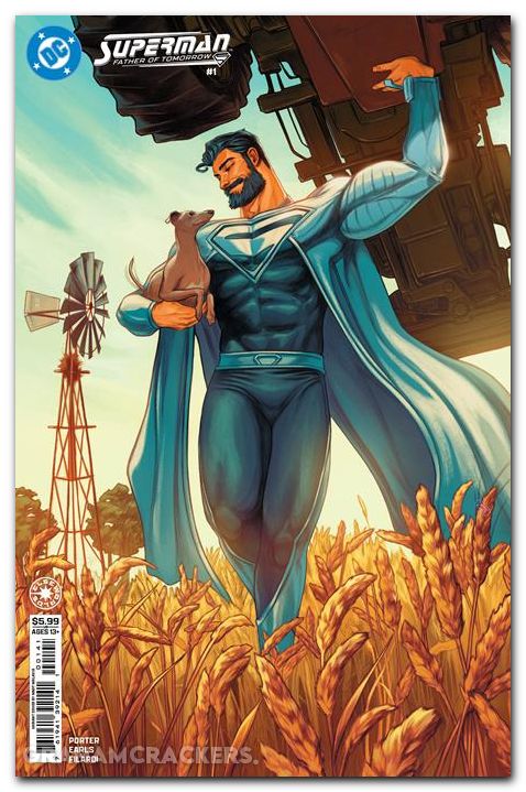 Superman Father Of Tomorrow #1 (2026) cover d malavia variant