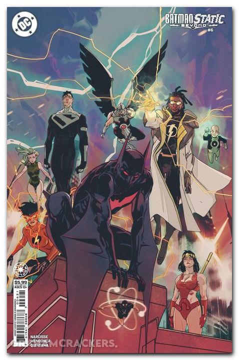 Batman Static Beyond #6 (2025) cover b di giandomenico variant