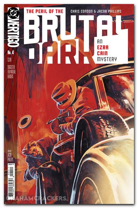 The Peril Of The Brutal Dark An Ezra Cain Mystery #4 (2026) cover a