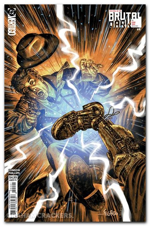 The Peril Of The Brutal Dark An Ezra Cain Mystery #4 (2026) cover b fegredo variant