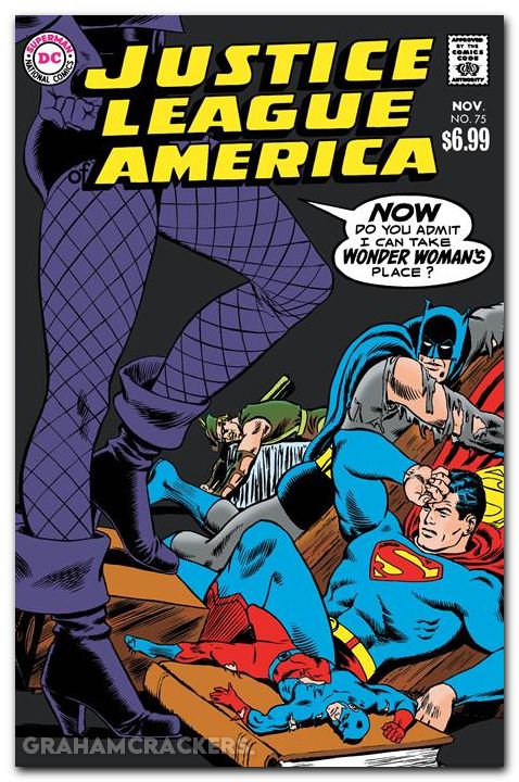 Justice League Of America #75 (1960) 2026 facsimile edition cover c infantino foil variant
