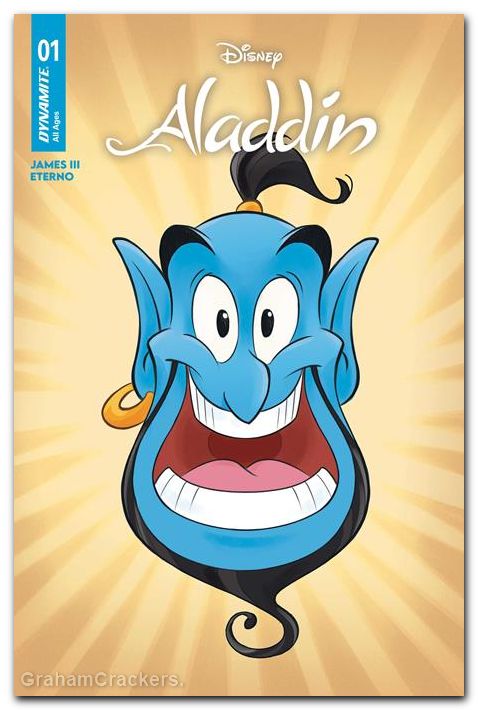 Aladdin #1 (2026) cover d eterno cartoon head variant