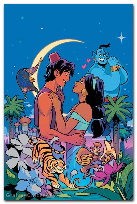 Aladdin #1 (2026) cover l bustos virgin variant