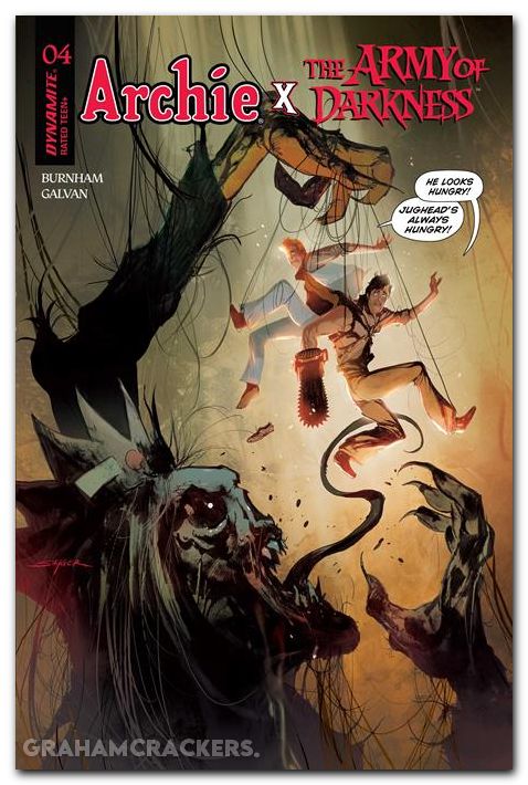 Archie X Army Of Darkness #4 (2026) cover e sayger variant