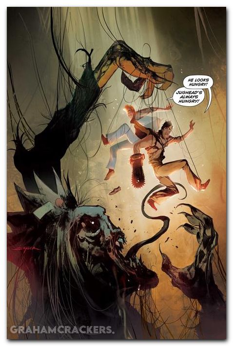 Archie X Army Of Darkness #4 (2026) cover f sayger virgin variant