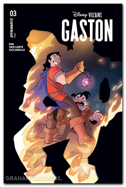 Disney Villains Gaston #3 (2026) cover c ciccarello variant