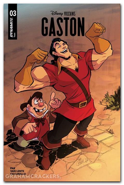 Disney Villains Gaston #3 (2026) cover d cousens variant