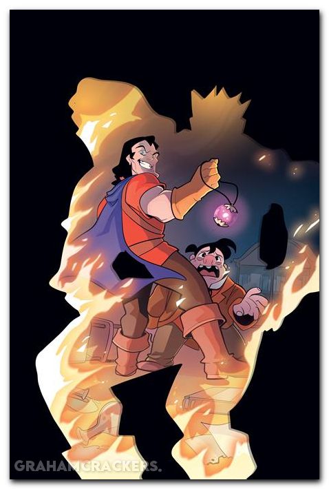 Disney Villains Gaston #3 (2026) cover f ciccarello virgin variant