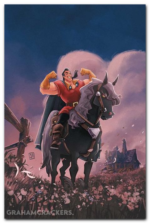 Disney Villains Gaston #3 (2026) cover h ranaldi virgin variant