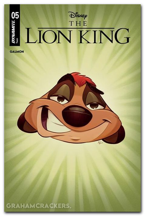 Lion King #5 (2025) cover d cartoon head variant