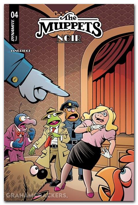 Muppets Noir #4 (2026) cover a