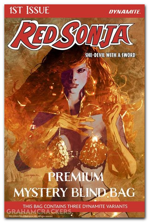 Red Sonja She Devil With A Sword #1 (2026) cover g premium mystery blind bag variant