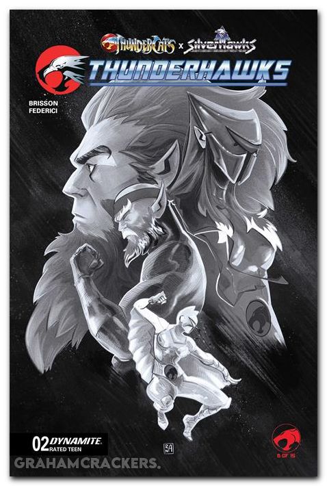 Thundercats X Silverhawks Thunderhawks #2 (2026) cover g ranaldi line art variant