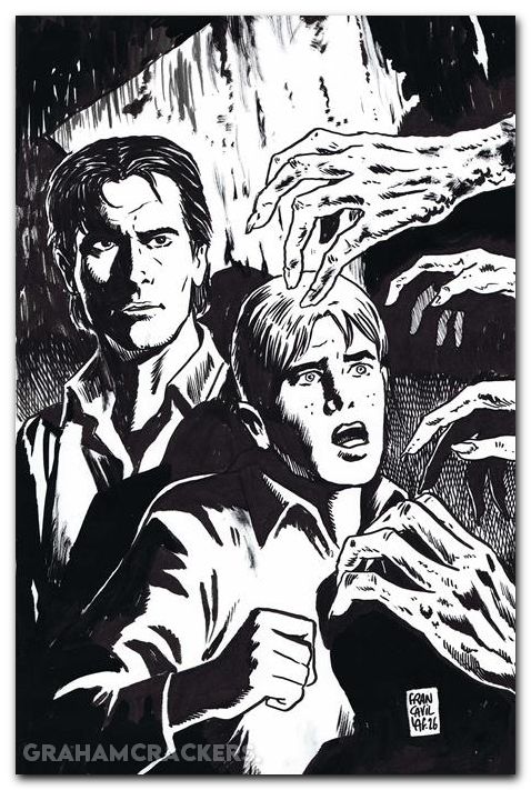 Archie X Army Of Darkness #4 (2026) cover n francavilla line art virgin variant