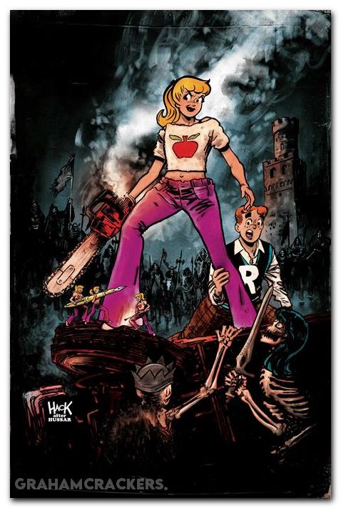 Archie X Army Of Darkness #4 (2026) cover o hack betty virgin variant