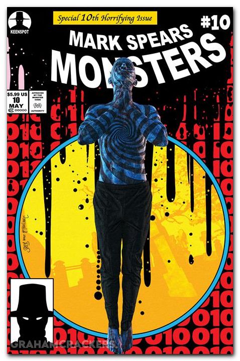 Mark Spears Monsters #10 cover b spears asm 300 unholy homage variant