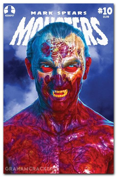 Mark Spears Monsters #10 cover e spears dracula immortal variant