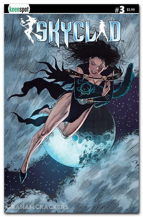 Skyclad #3 (2026) cover b dutkiewicz by the pale moonlight variant