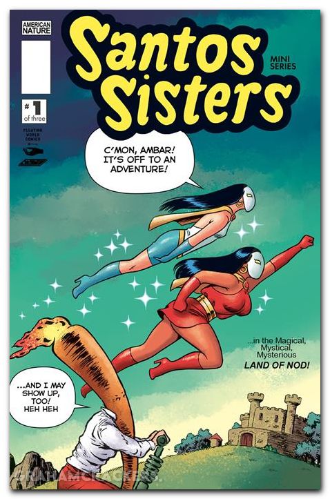 Santos Sisters Fun Special #1 (2026) cover b burden variant