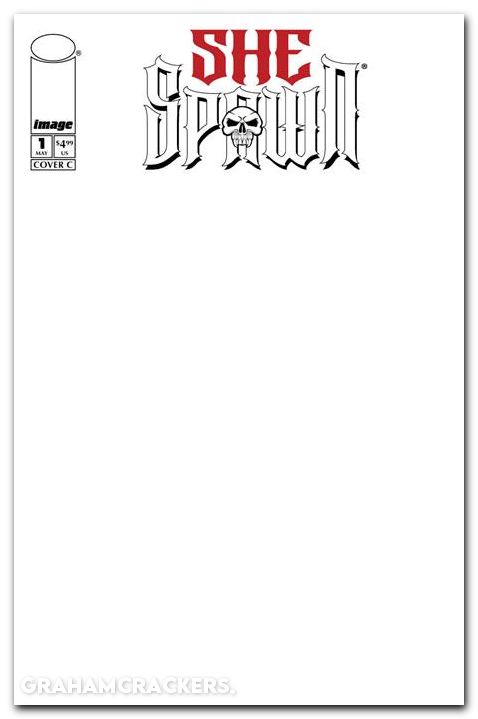 She-Spawn #1 (2026) cover c blank variant