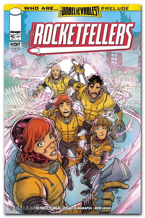 Rocketfellers #0 (2024) cover a