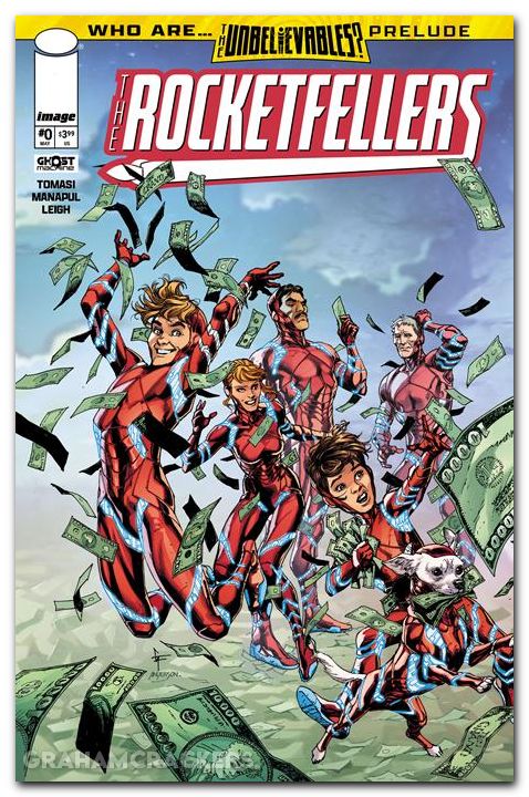 Rocketfellers #0 (2024) cover b frank variant
