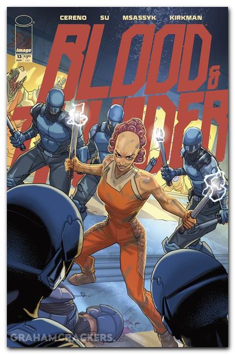 Blood And Thunder #13 (2025) cover d woods variant