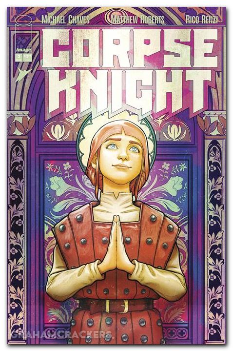 Corpse Knight #2 (2026) cover d malavia stained glass variant