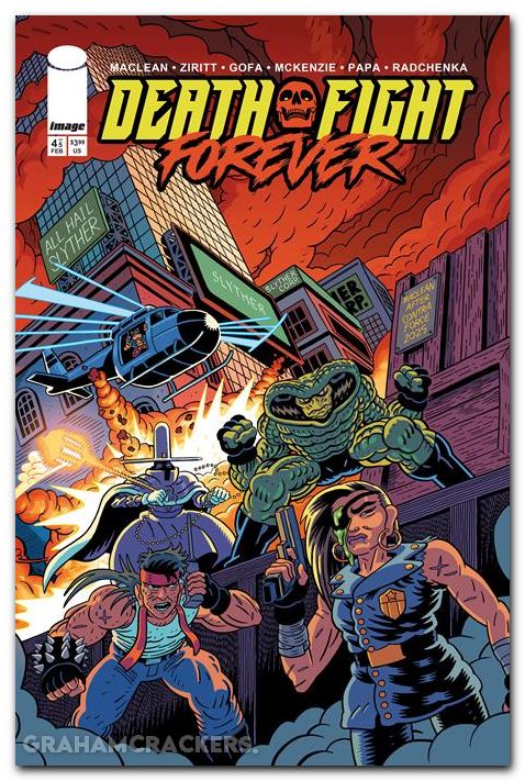 Death Fight Forever #4 (2026) cover a